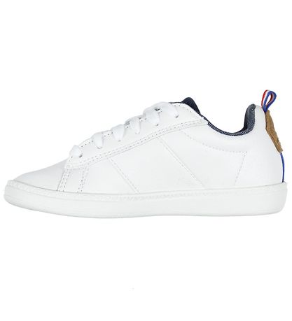 Le Coq Sportif Sko - Courtclassic - Hvid/Brun