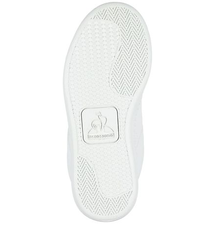 Le Coq Sportif Sko - Courtclassic - Hvid/Brun