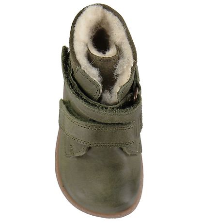 Bundgaard Vinterstøvler - Rabbit Velcro - Tex - Army