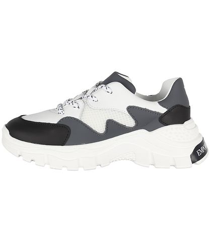 Emporio Armani Sko - Sort/Hvid/Grå