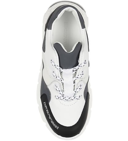 Emporio Armani Sko - Sort/Hvid/Grå
