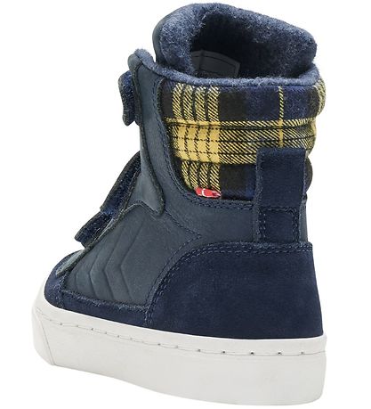 Hummel Støvler - HMLStadil Check Jr - Black Iris