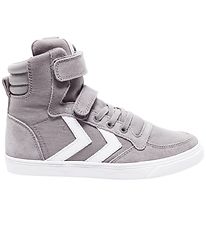 Hummel Støvler - HMLSlimmer Stadil High Jr - Frost Grey