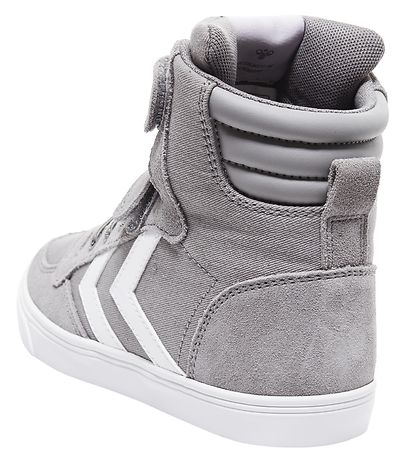 Hummel Støvler - HMLSlimmer Stadil High Jr - Frost Grey