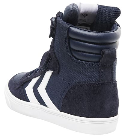 Hummel Støvler - HMLSlimmer Stadil High Jr - Dress Blue