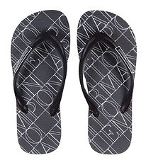 Emporio Armani Klipklapper - Navy m. Mønster
