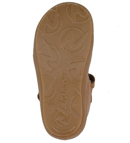 Naturino Begyndersandaler - Puffy - Cognac