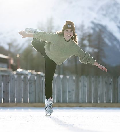 K2 Skøjter - Alexis Ice - Figure Blade - Hvid/Orange