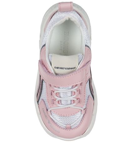 Emporio Armani Sko - Rosa m. Hvid