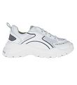 Emporio Armani Sko - Bianco/Silver