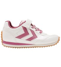 Hummel Sko - Reflex Bubblegum Jr - Hvid/Rosa