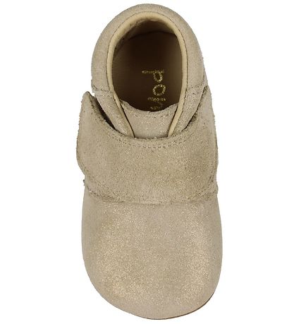Pom Pom Skindfutter - Gold Glitter