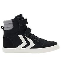 Hummel Sko - Slimmer Stadil High JR - Black