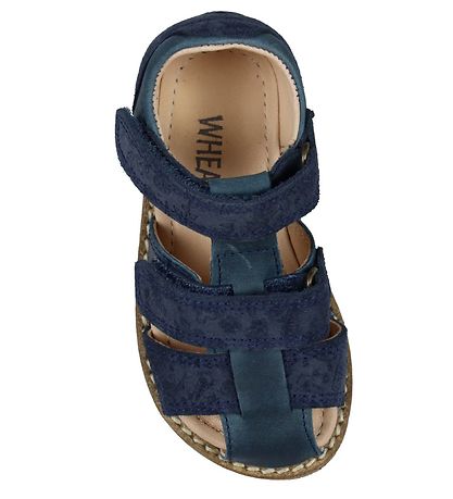 Wheat Sandaler - Macey - Navy m. Mønster
