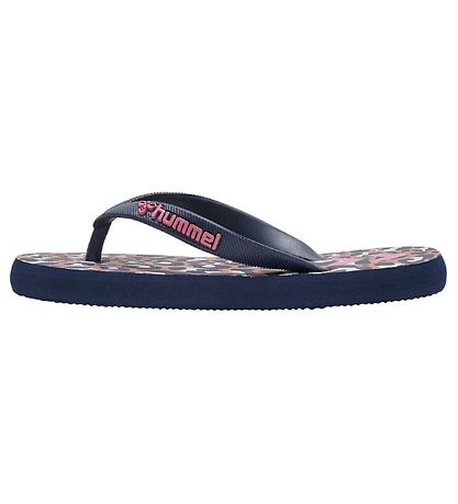 Hummel Klipklapper - Flip Flop Jr. - Black Iris/Leopard