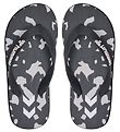 Hummel Flip Flops - Flip Flop Jr- Black/White