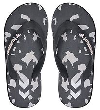 Hummel Klipklapper - Flip Flop Jr. - Sort/Hvid