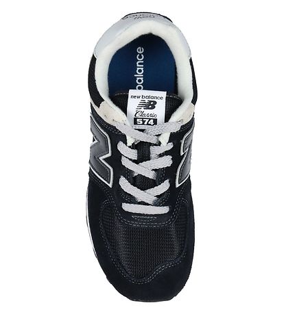 New Balance Sko - 574 - Sort/Hvid