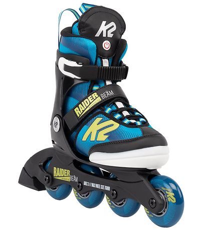 K2 Rulleskøjter - Raider Beam - Blå/Gul