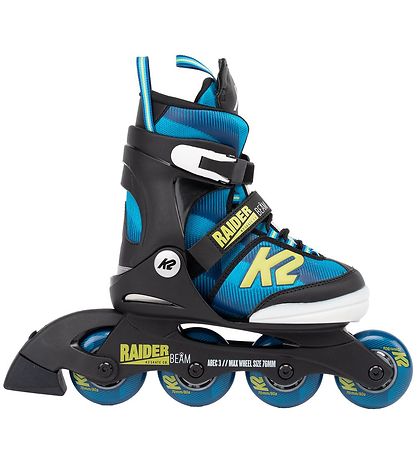 K2 Rulleskøjter - Raider Beam - Blå/Gul