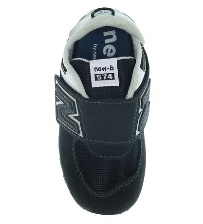New Balance Sko - 574 - Black/Silver Metalic