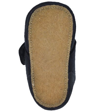 Wheat Hjemmesko - Uld - Marlin Felt - Navy