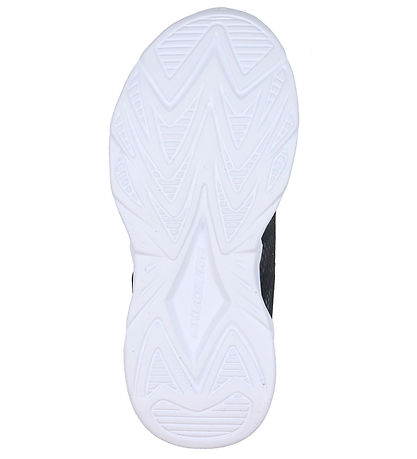 Skechers Sko m. Lys - Vortex 2.0 - Black/Blue