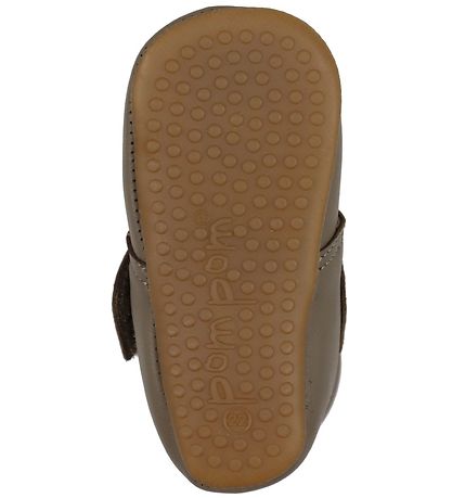 Pom Pom Skindfutter - Velcro - Taupe