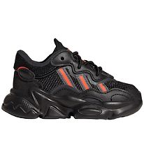 adidas Originals Sko - Ozweego EL I - Core Black/Solar Red/Grey 
