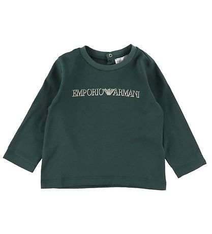 Emporio Armani Bluse - Green Gables m. Print