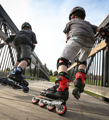 Rollerblade Rulleskøjter - Microblade - Black/Red - Inliner
