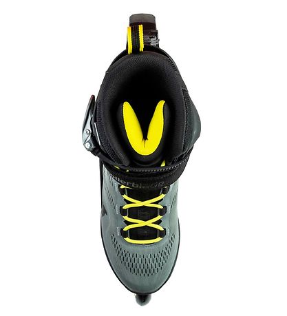 Rollerblade Rulleskøjter - Macroblade - 80 ABT - Silver/Neon Yel