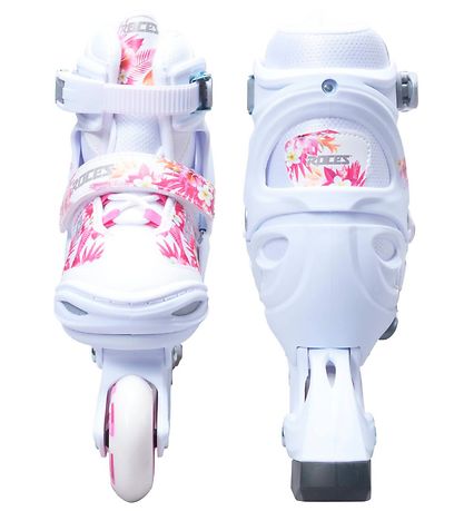 Roces Rulleskøjter - Compy 9.0 Girl - Hvid/Rosa/Lilla - Inliner