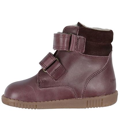 Bundgaard Vinterstøvler - Rabbit Velcro - Tex - Dark Rose