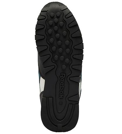 Reebok Sko - Leather - Chalk/Core Black/Semi Solar Gold