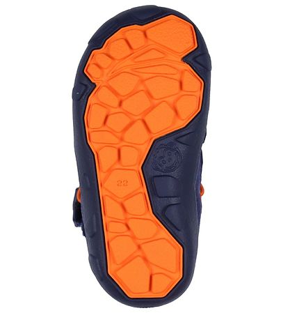 Affenzahn Vinterstøvler - Elephant - Tex - Blå/Orange