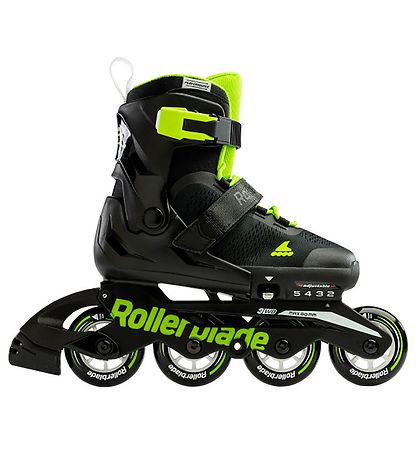 Rollerblade Rulleskøjter - Microblade - Sort/Grøn - Inliner