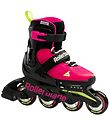 Rollerblade Rulleskøjter - Microblade - Sort/Pink - Inliner