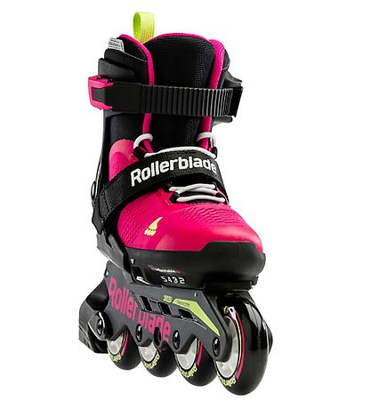 Rollerblade Rulleskøjter - Microblade - Sort/Pink - Inliner