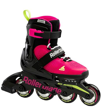 Rollerblade Rulleskøjter - Microblade - Sort/Pink - Inliner
