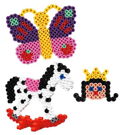 Hama Maxi Perler - 900 stk. - Gyngehest & Sommerfugl