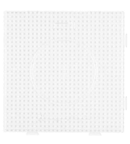 Hama Midi Perleplade - Stor Firkant - Transparent