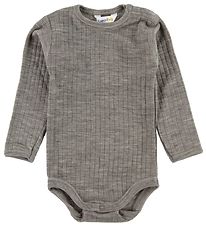 Joha Body l/æ - Uld - Brunmeleret
