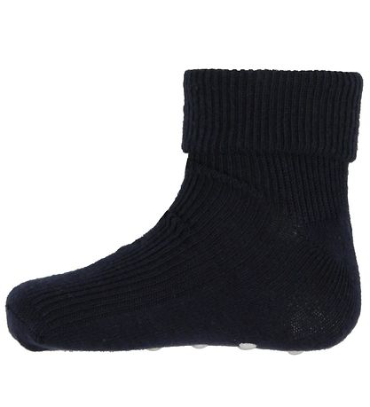 Minymo Strømper - 2-pak - Skridsikker - Navy