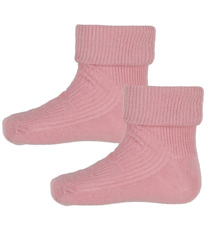 Minymo Strømper - 2-pak - Rosa