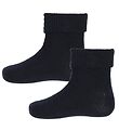 Minymo Strømper - 2-pak - Navy