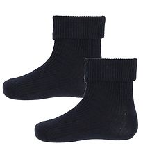 Minymo Strømper - 2-pak - Navy