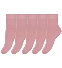 Minymo Strømper - 5-pak - Rosa