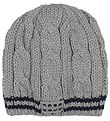LEGO® Tec Hue - Uld/Polyester - Grå m. Striber