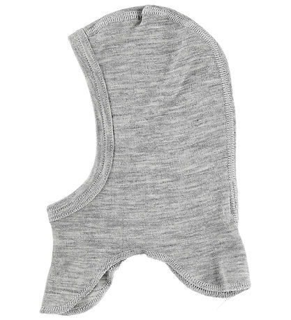 Engel Elefanthue - 1-lags - Uld/Silke - Gråmeleret